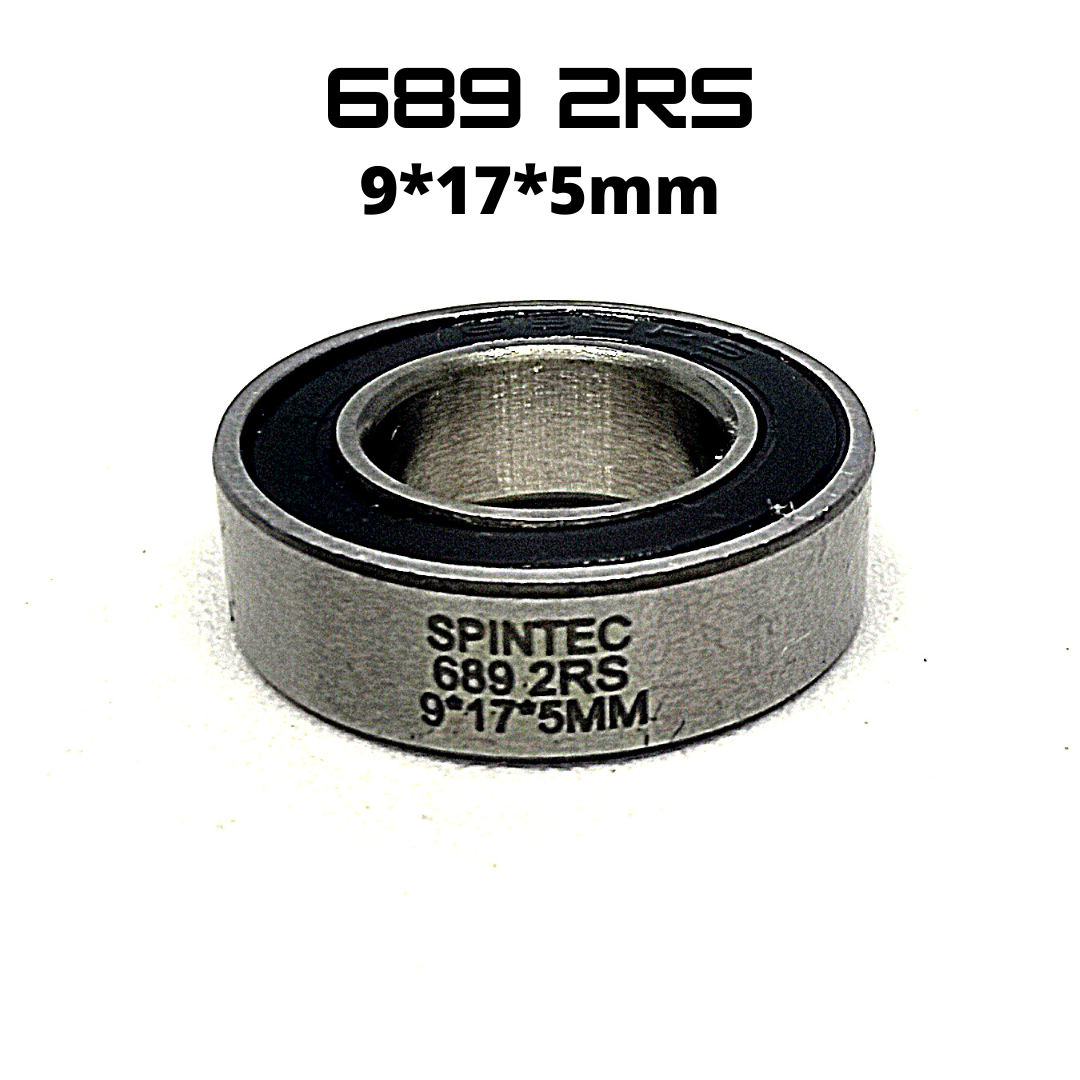 S689 2RS 9x17x5mm ステンレススチールハイブリッドベアリング 689 689RS S689C RS S689RS 9