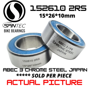 152610 RS / 2RS JAPAN Chrome Steel Rubber Sealed Bearing for Bike Hubs