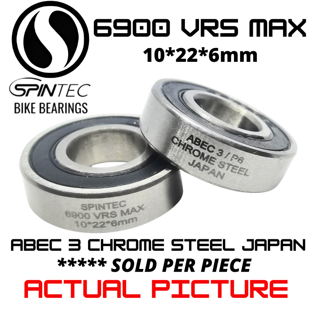 6900 VRS  MAX Chrome Steel JAPAN Rubber Sealed Bearing for Full Suspension Bike Frames