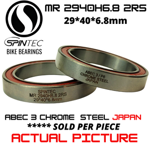 MR 2940H6.8 2RS Japan Chrome Steel Rubber Sealed Bearings for Bike Bottom Brackets