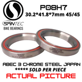 P08H7 Japan Chrome Steel Rubber Sealed Bearings for Bike Hubs