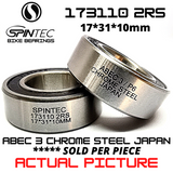 173110 2RS JAPAN Chrome Steel Rubber Sealed Bearings for Bike Bottom Brackets