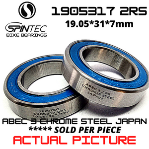 1905317 2RS JAPAN Chrome Steel Rubber Sealed Bearings for BMX Bottom Brackets