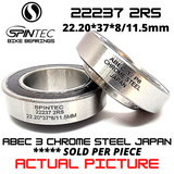 22237 2RS JAPAN Chrome Steel Rubber Sealed Bearings for Bike Bottom Brackets