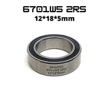 6701W5 2RS Japan Chrome Steel Rubber Sealed Bearings for Bike Pedals