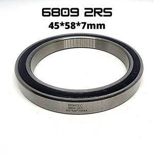 6809 RS / 2RS JAPAN Chrome Steel Rubber Sealed Bearing for Bike Hubs