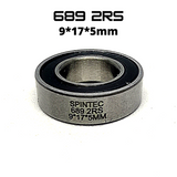 689 RS / 2RS JAPAN Chrome Steel Rubber Sealed Bearing for Bike Pedals