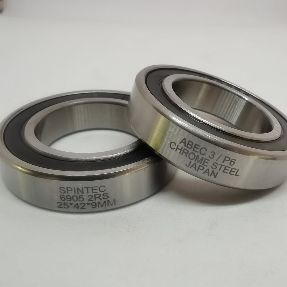 6905 2RS JAPAN Chrome Steel Rubber Sealed Bearings for Bike Hubs