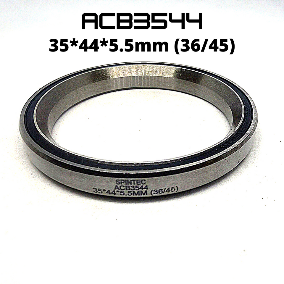 ACB3544 JAPAN Chrome Steel Rubber Sealed Bearing for Bike Headsets