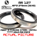 MR127 / ACB518K Japan Chrome Steel Rubber Sealed Bearings for Bike Headsets