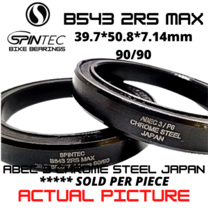 B543 VRS MAX Bicycle Bearing 39.7*50.8*7.14mm (90/90) – Japan Chrome Steel Rubber Sealed Bike Headset Bearing