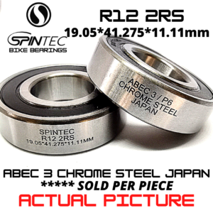 R12 2RS Bicycle Bearing 19.05*41.275*11.11mm – Japan Chrome Steel Rubber Sealed Bike Bottom Bracket Bearing
