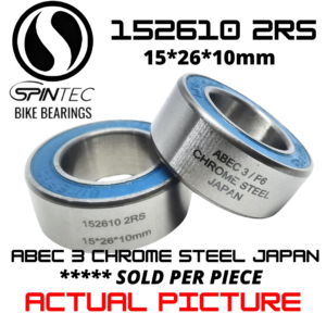 152610 2RS Bicycle Bearing 15*26*10mm – Japan Chrome Steel Rubber Sealed Bike Hub Bearing