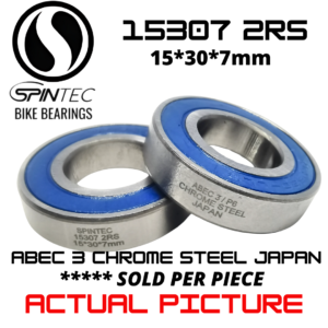 15307 2RS Bicycle Bearing 15*30*7mm – Japan Chrome Steel Rubber Sealed Bike Hub Bearing