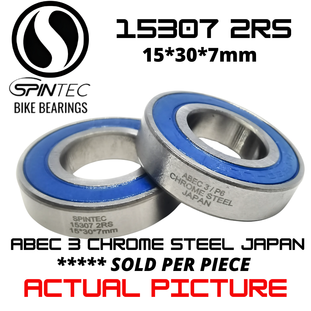 15307 2RS Bicycle Bearing 15*30*7mm – Japan Chrome Steel Rubber Sealed Bike Hub Bearing