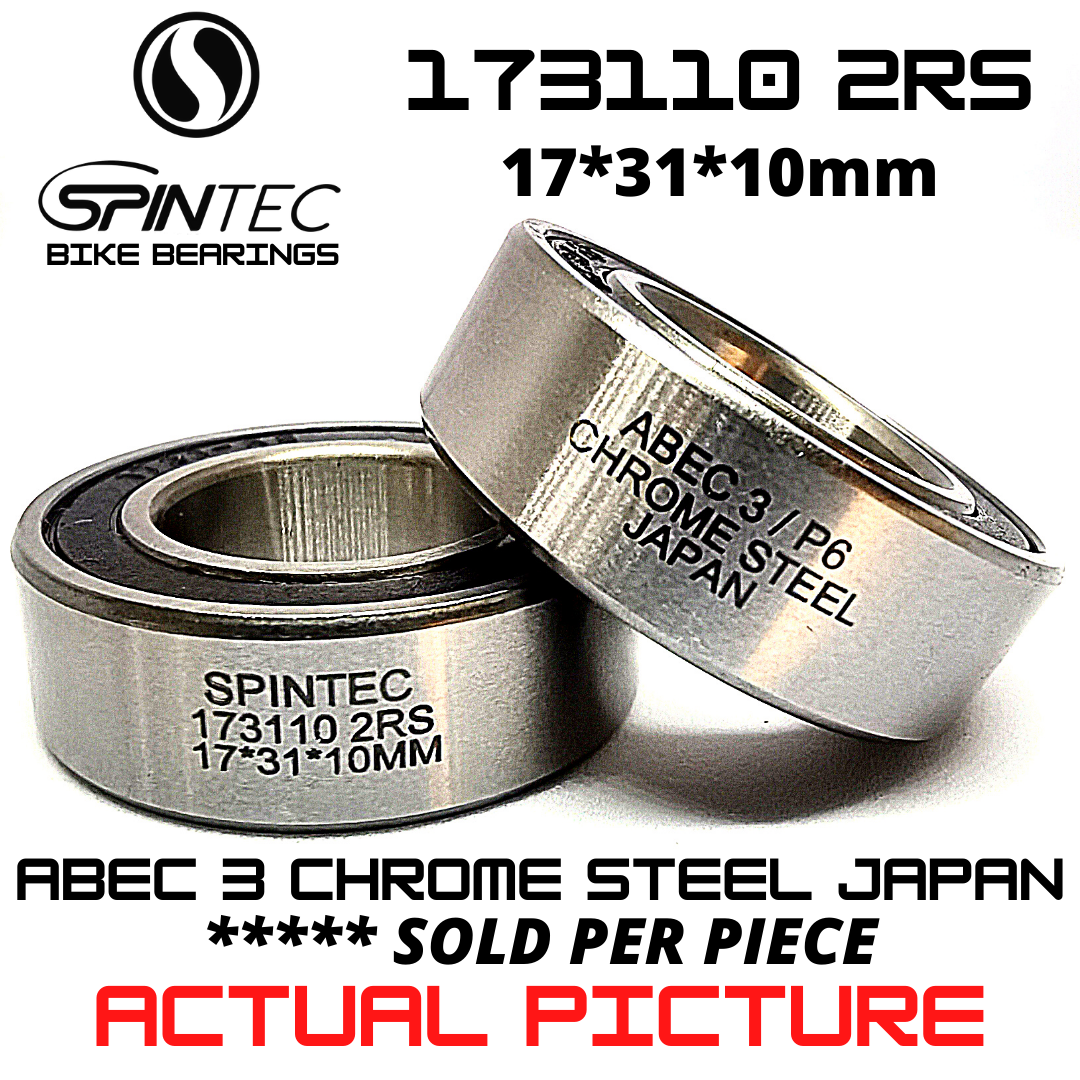 173110 2RS Bicycle Bearing 17*31*10mm – Japan Chrome Steel Rubber Sealed Bike Bottom Bracket Bearing