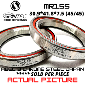 MR155 Bicycle Bearing 30.9*41.8*7.5mm (45/45) – Japan Chrome Steel Rubber Sealed Bike Headset Bearing